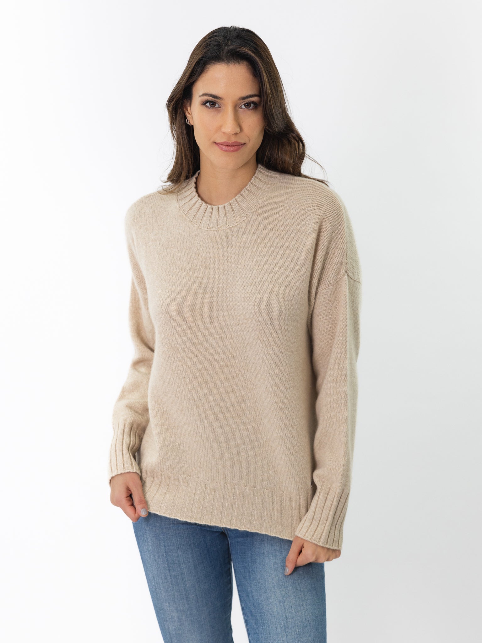 Cashmere Crewneck Pullover