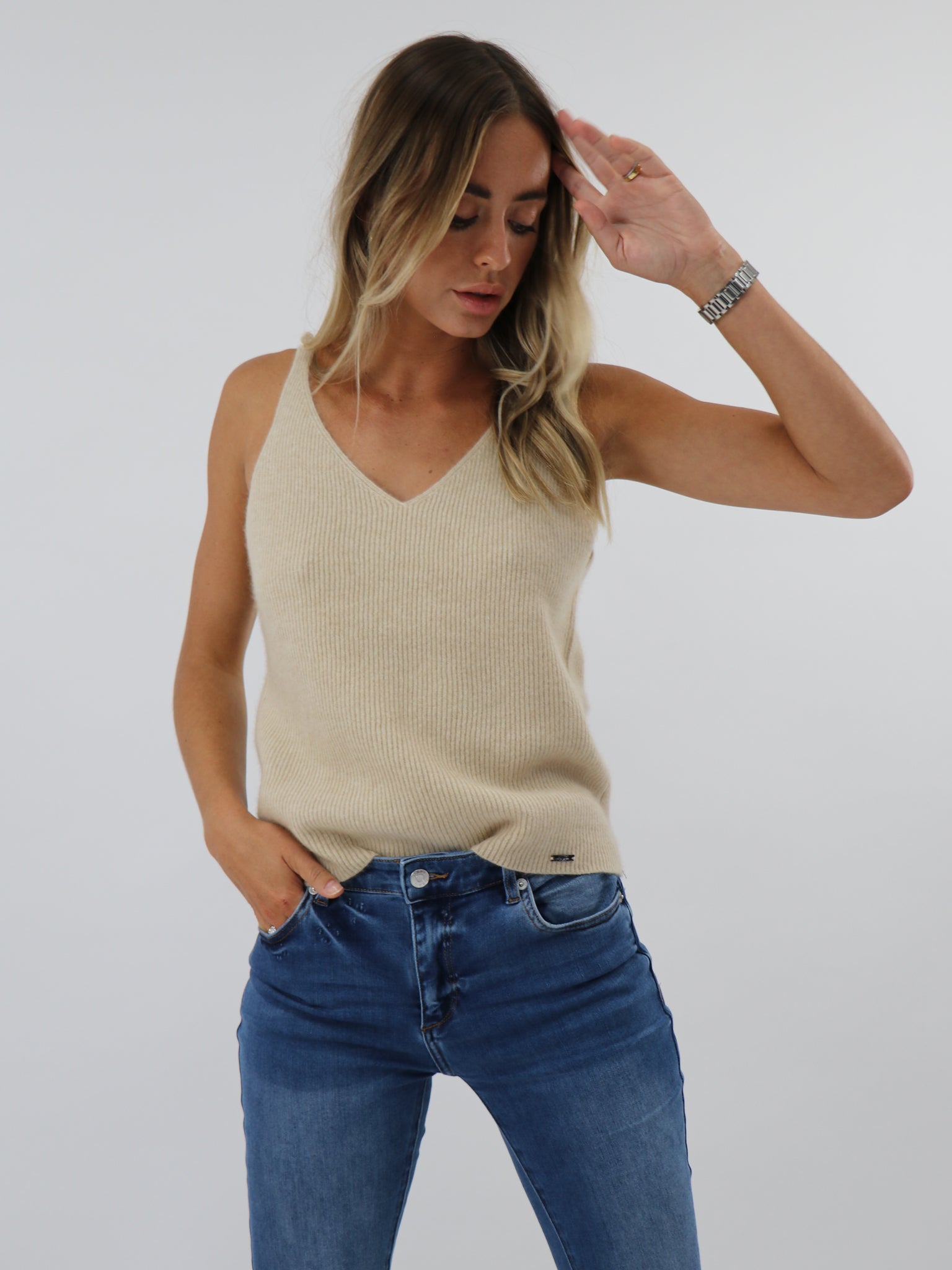 Cashmere Camisole Top