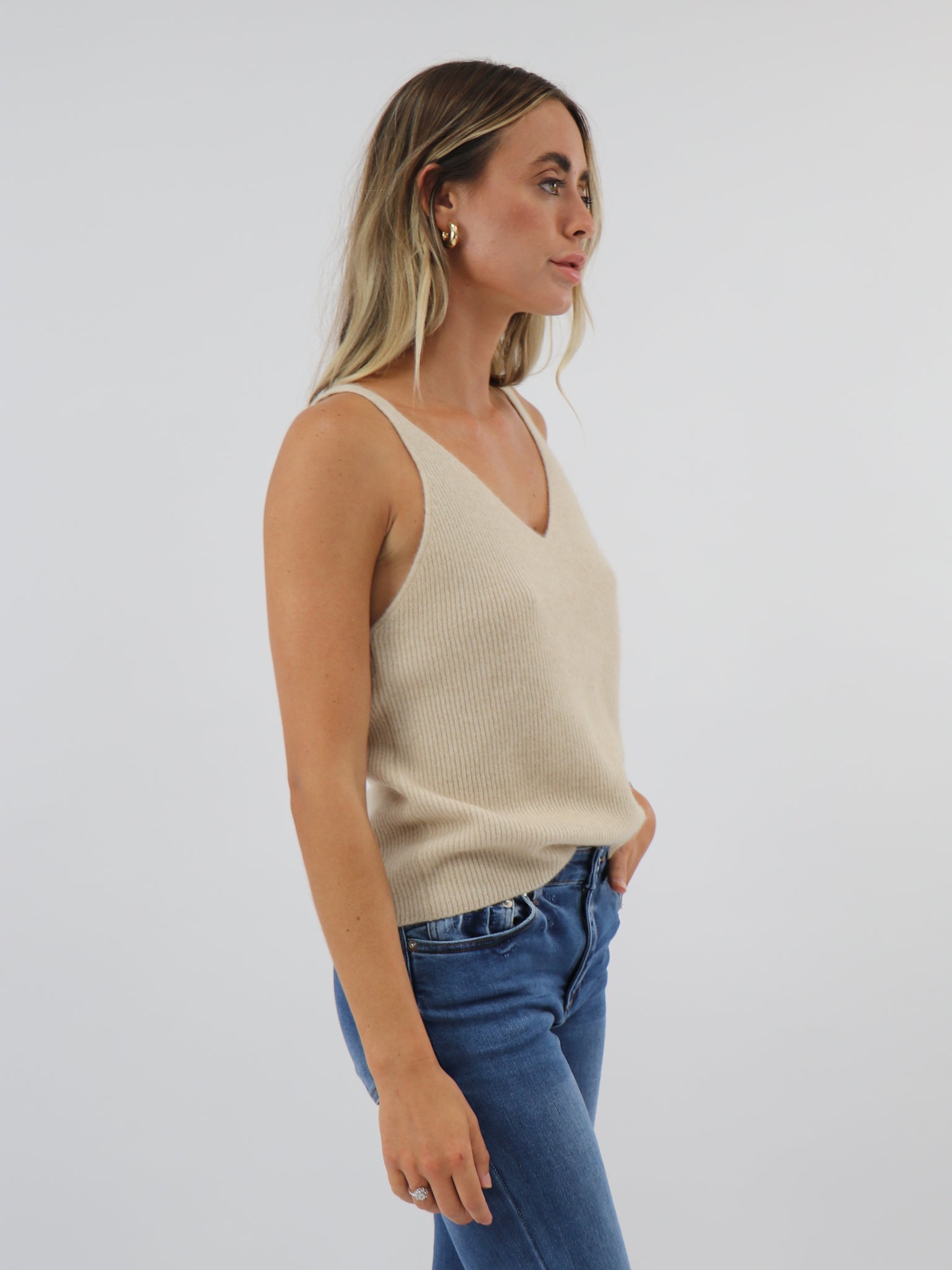 Cashmere Camisole Top