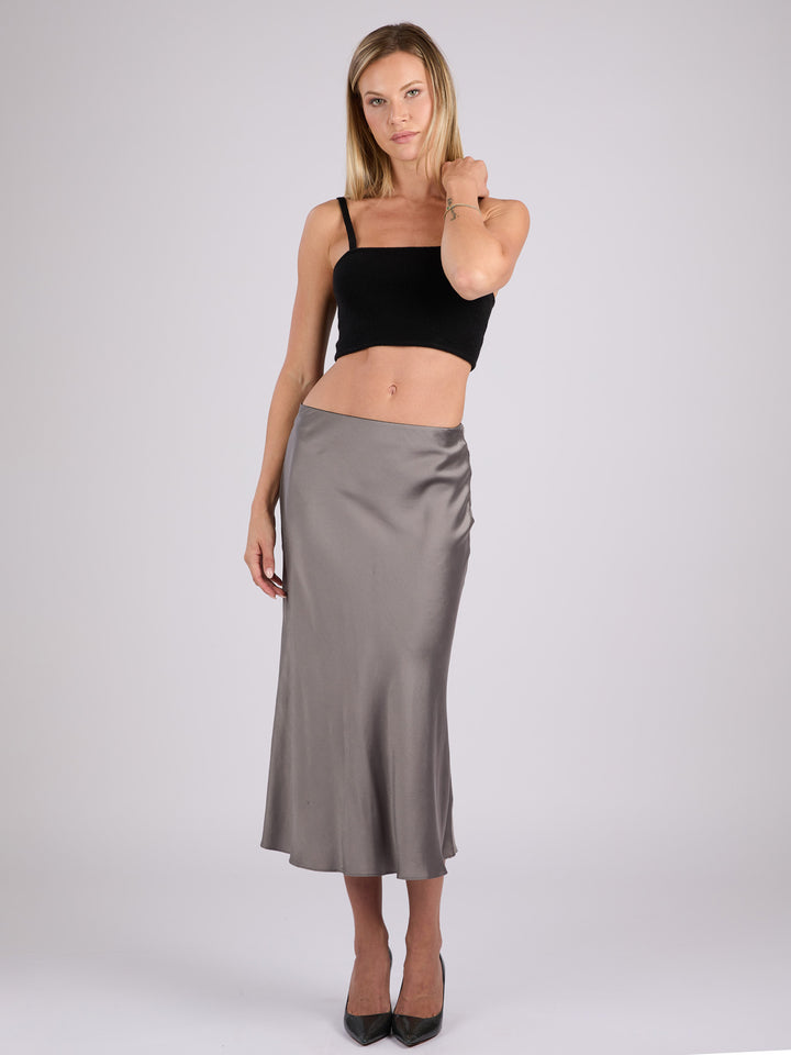 Cashmere bralette in ribbed knit #BLACK
