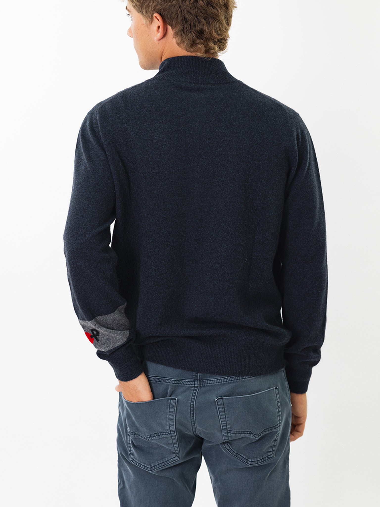 Men Cashmere Cardigan Sweater