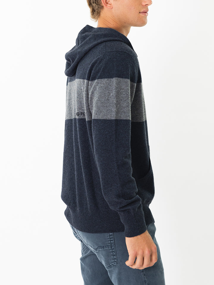 Men Cashmere Sweater Hoodie #INK