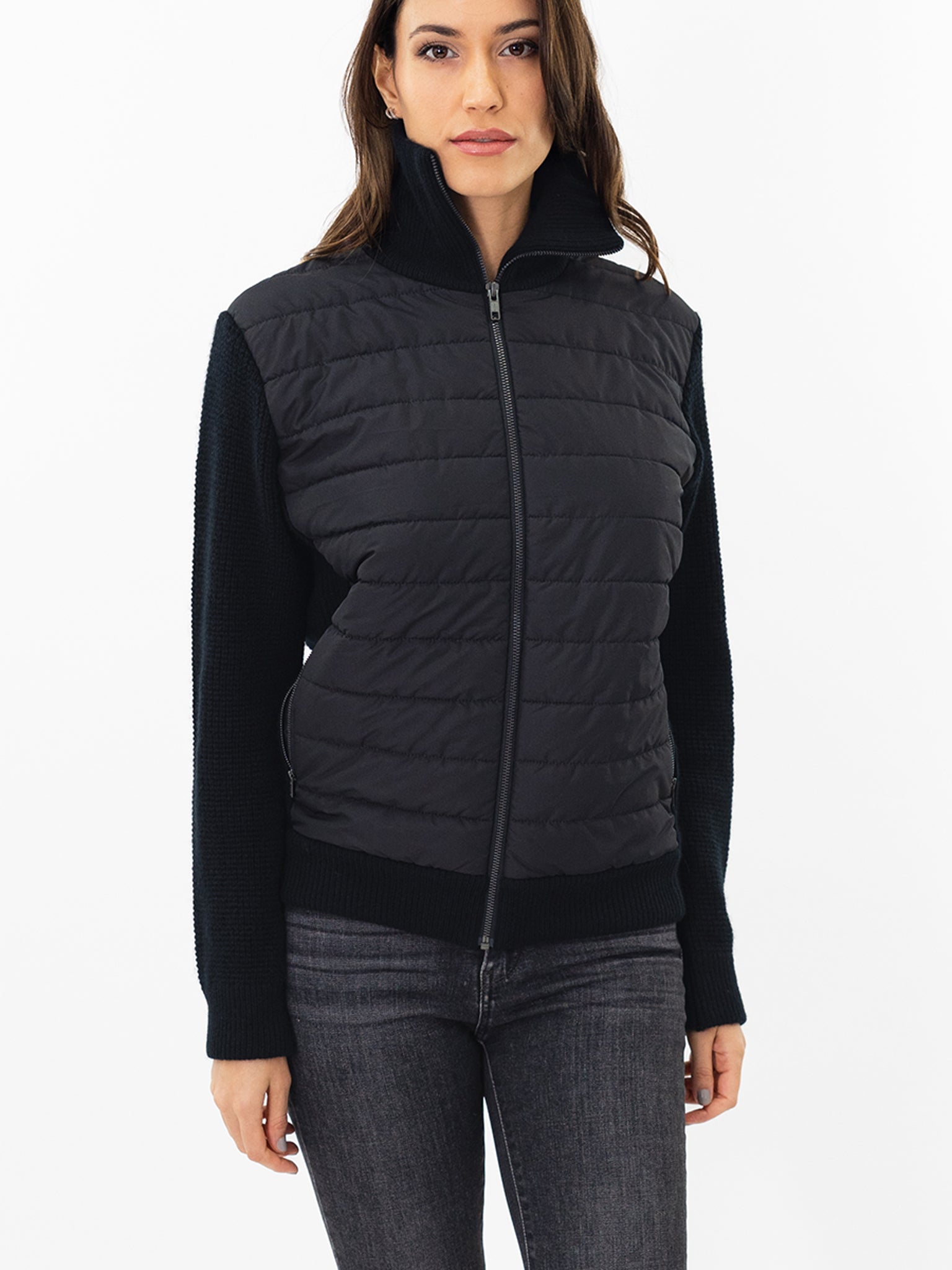 Cashmere Puffer Jacket