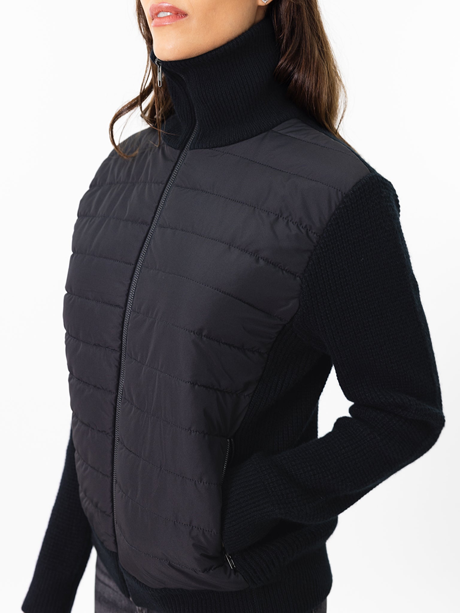 Cashmere Puffer Jacket