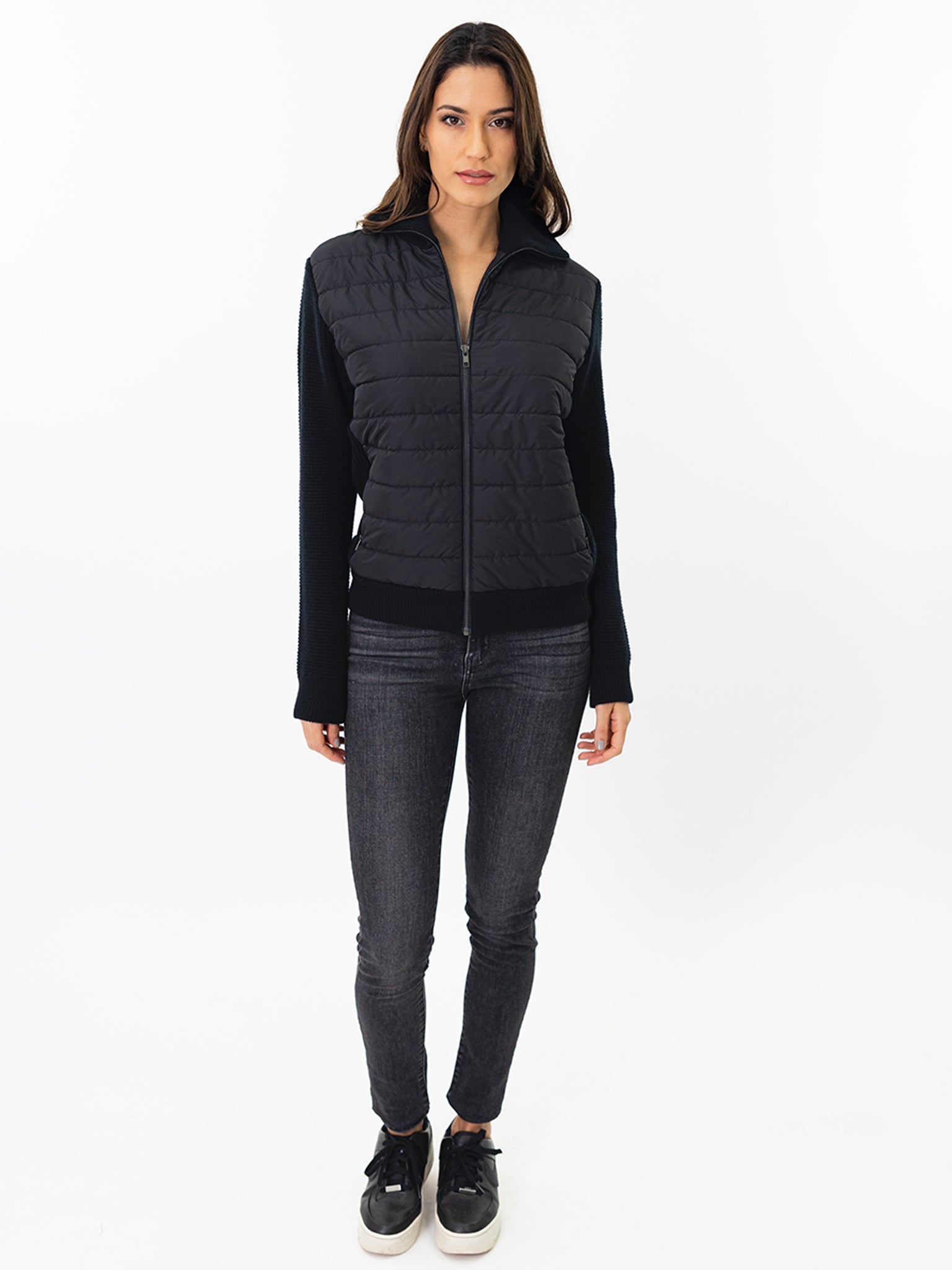 Cashmere Puffer Jacket