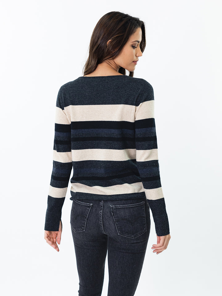 Striped Cashmere Sweater