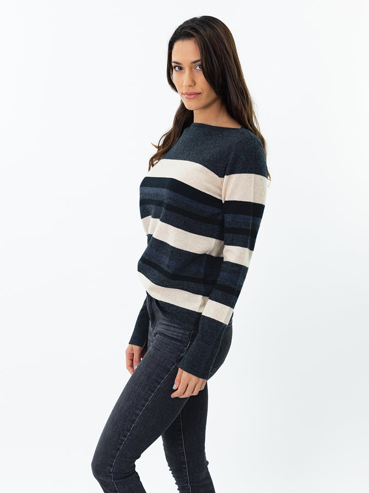 Striped Cashmere Sweater