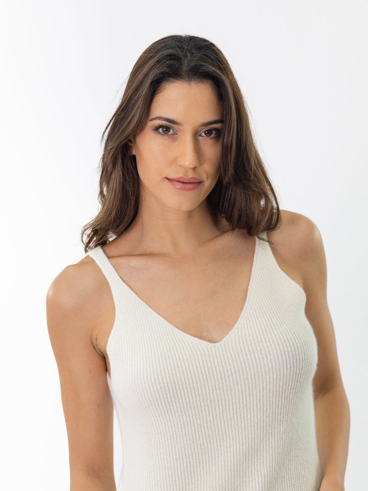 Cashmere Camisole Top #PEARL