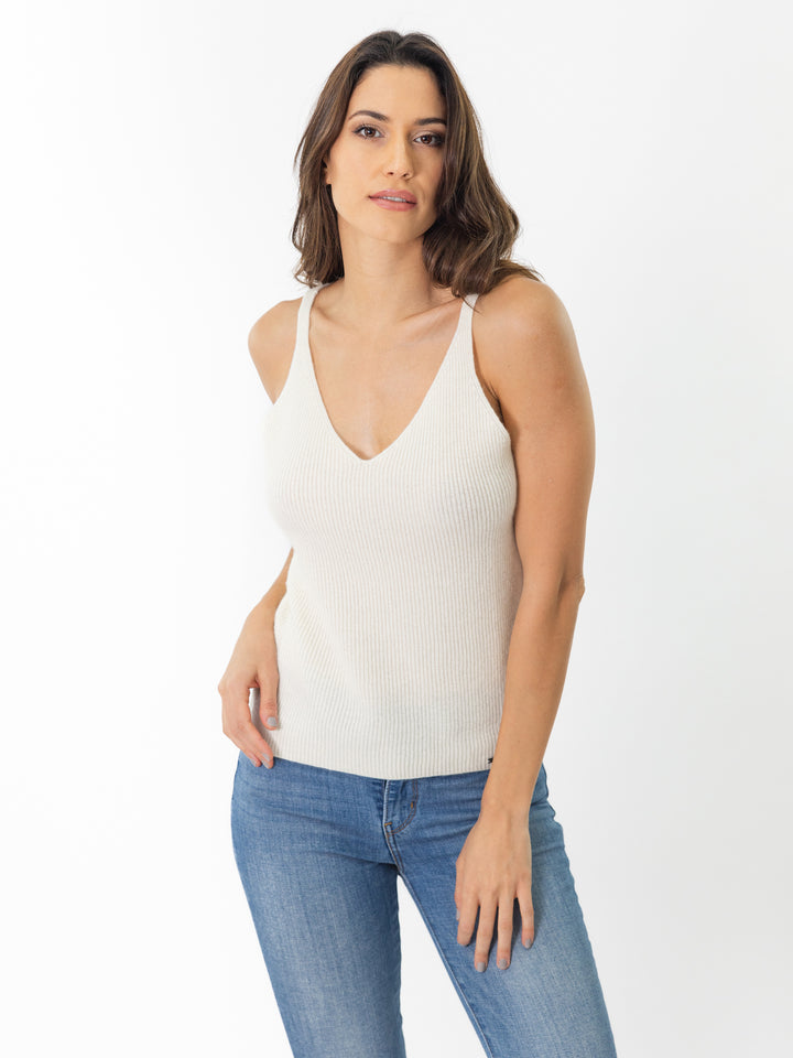 Cashmere Camisole Top #PEARL