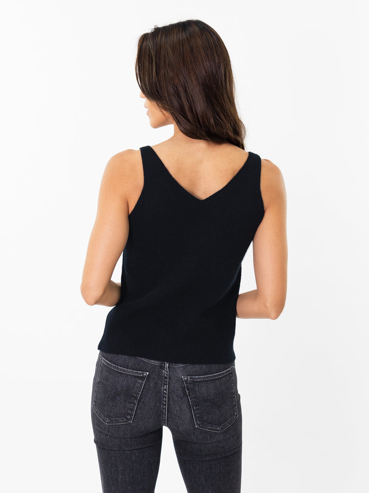 Cashmere Camisole Top #BLACK