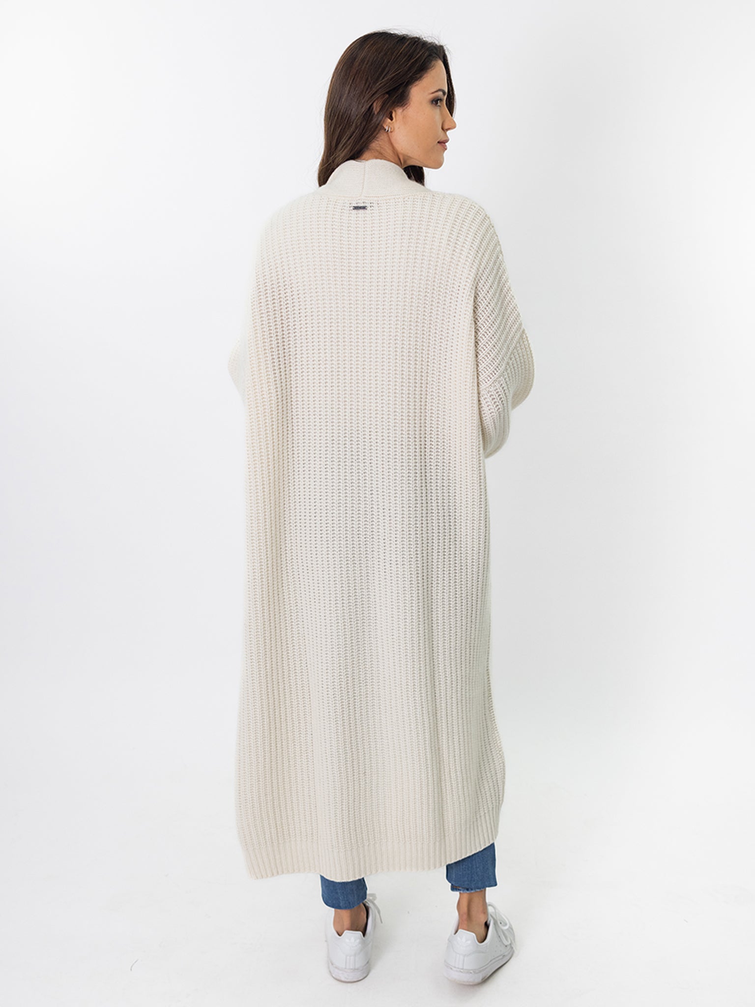 Long Cashmere Cardigan