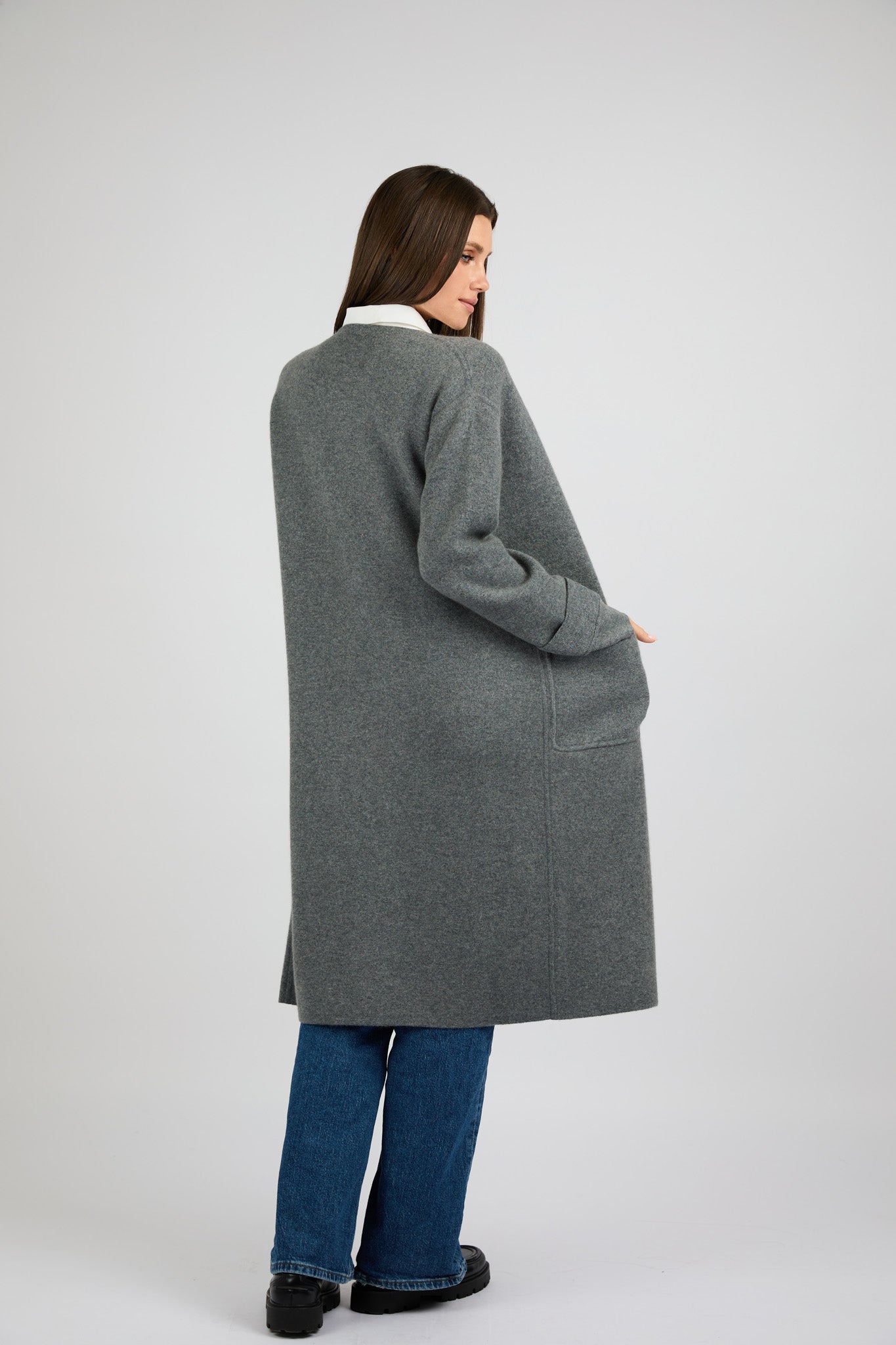 Double-Face Cashmere Coat