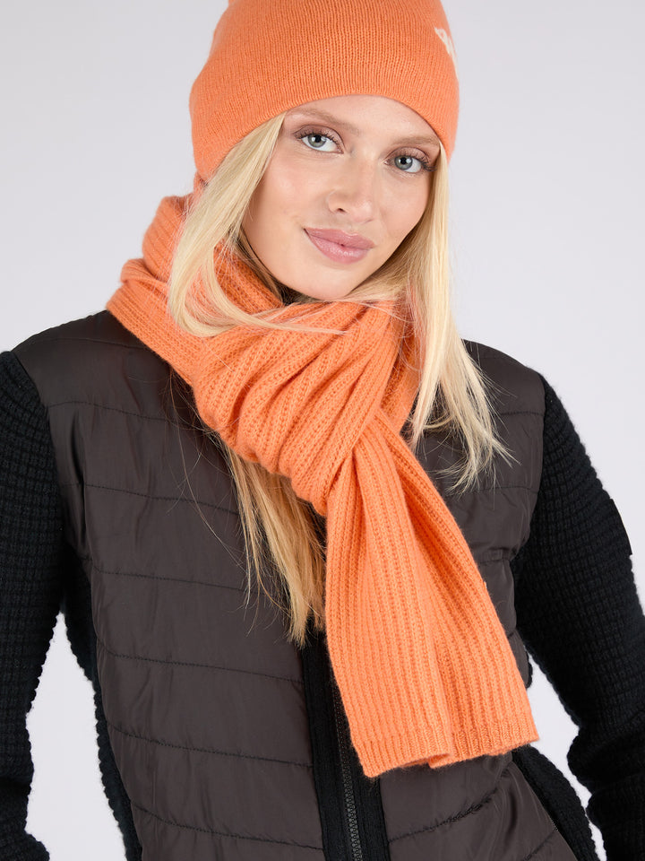 Unisex extremely soft ribbed cashmere scarf #CLEMENTINE