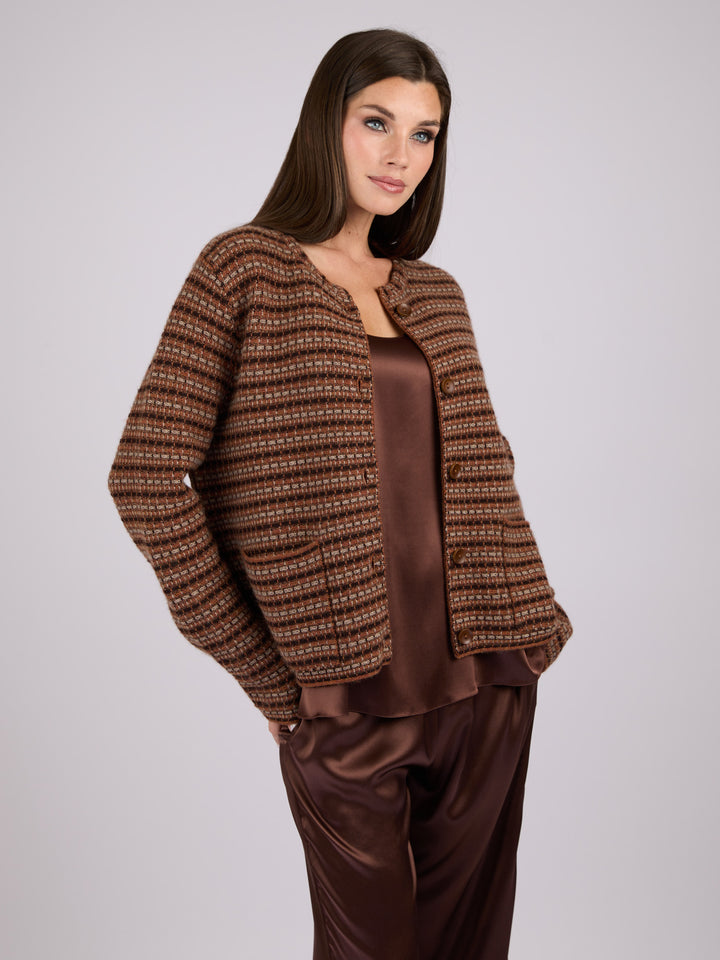 Sleeveless scoop neck soft fitting top #SABLE