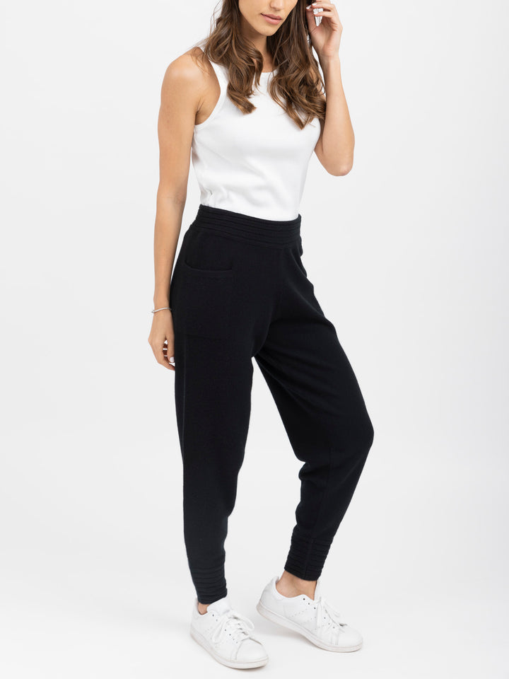 Cashmere Sweatpants #BLACK