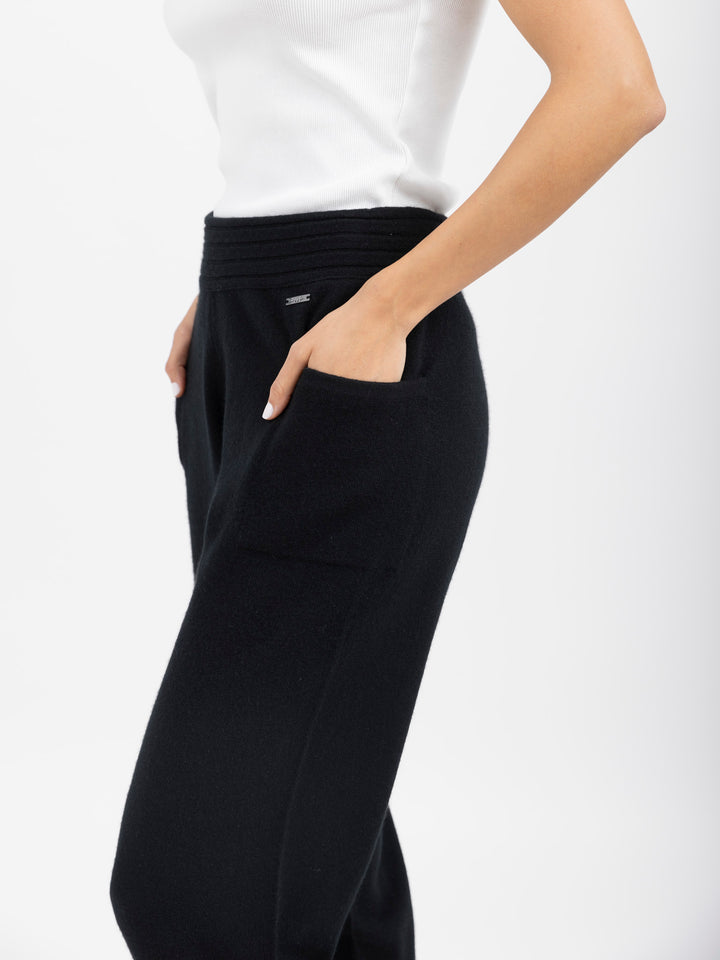 Cashmere Sweatpants #BLACK