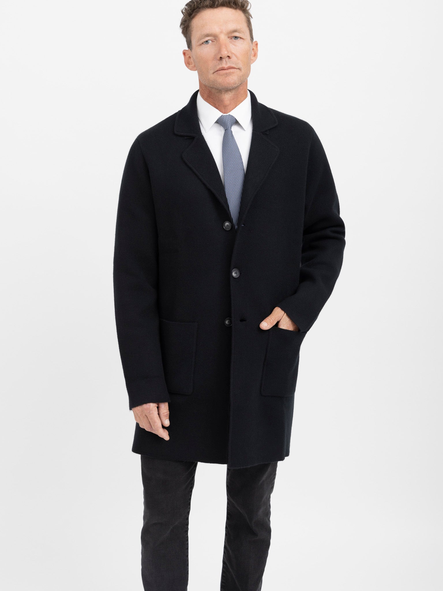 Men Cashmere Coat