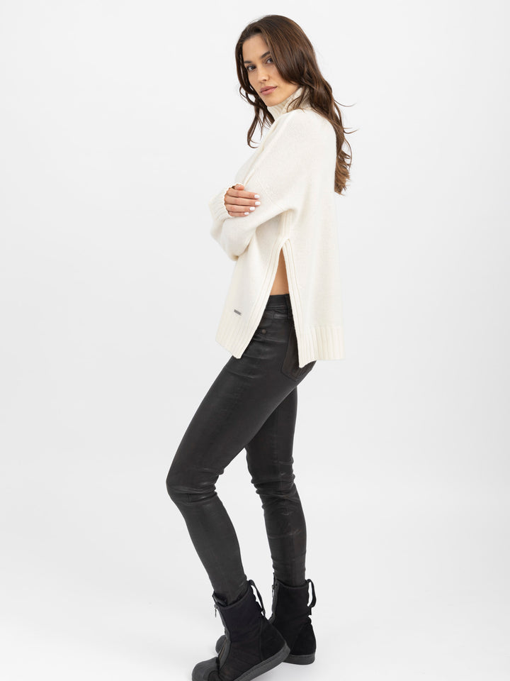 Cashmere Turtleneck #PEARL
