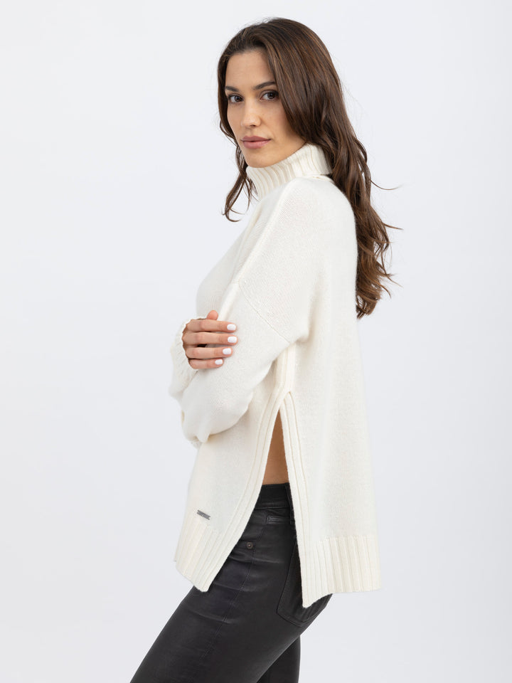 Cashmere Turtleneck #PEARL