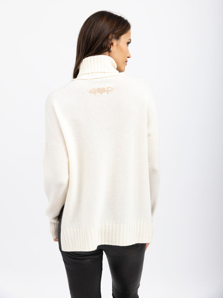 Cashmere Turtleneck #PEARL