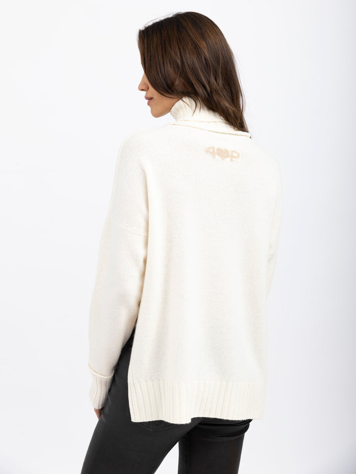 Cashmere Turtleneck #PEARL