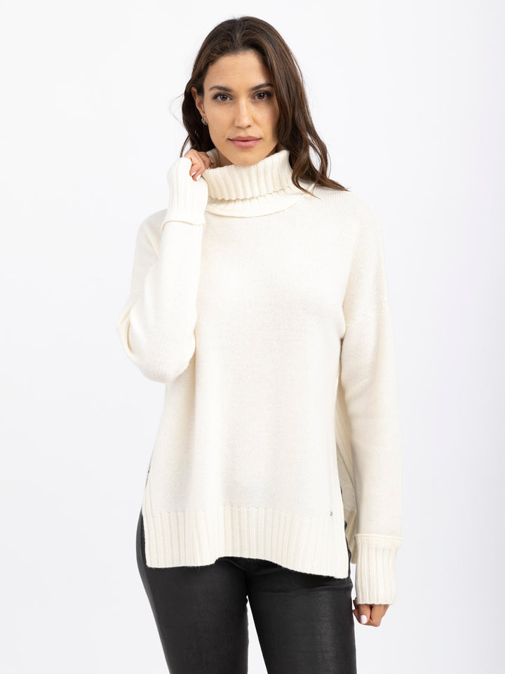 Cashmere Turtleneck #PEARL