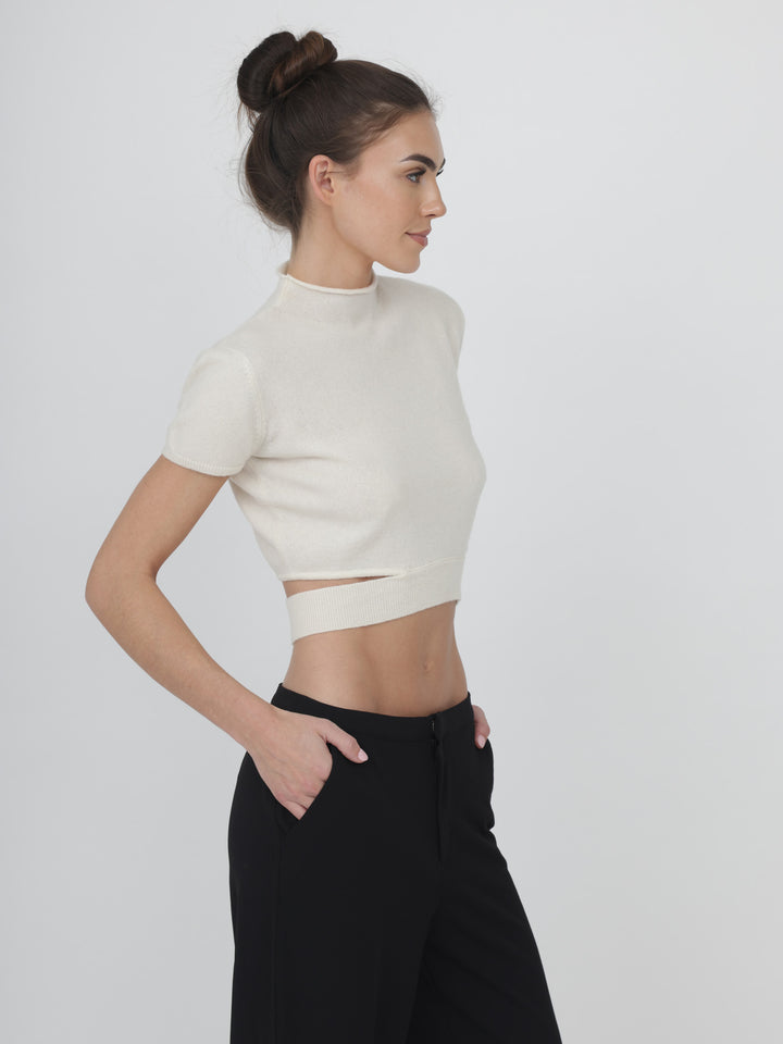 Cashmere T-Shirt #PEARL