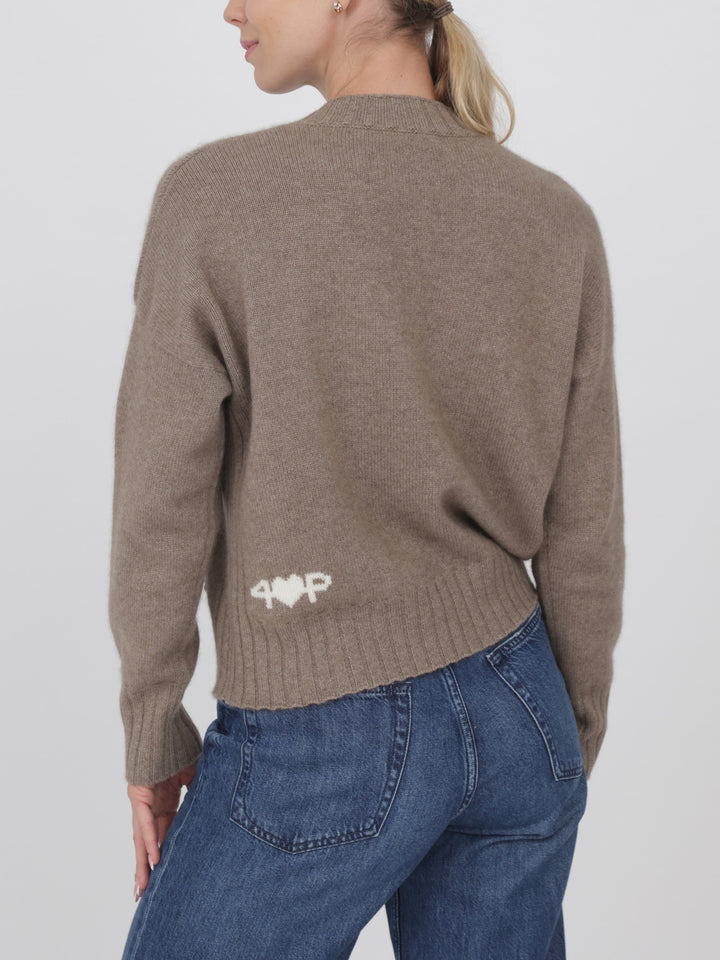 Cashmere Pullover #FAWN