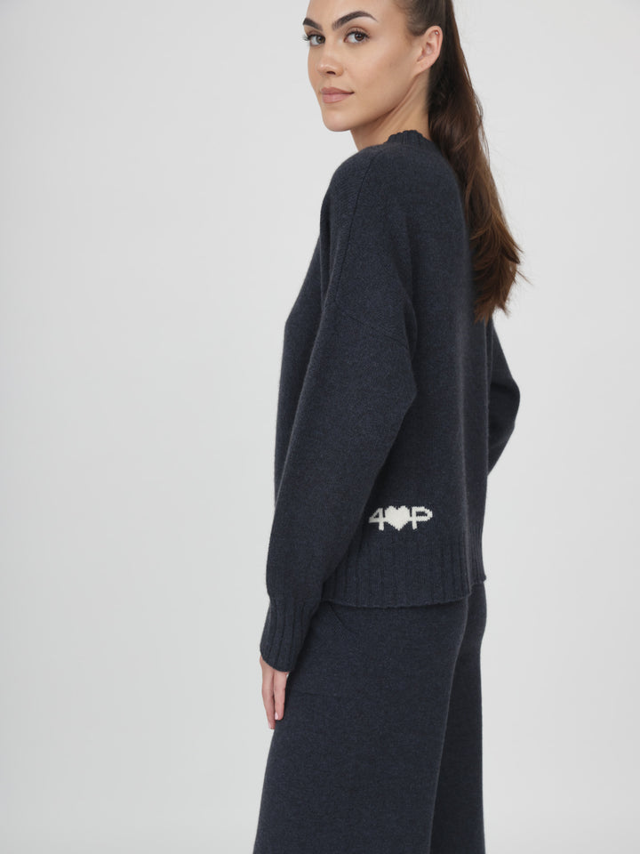 Cashmere Pullover #INK