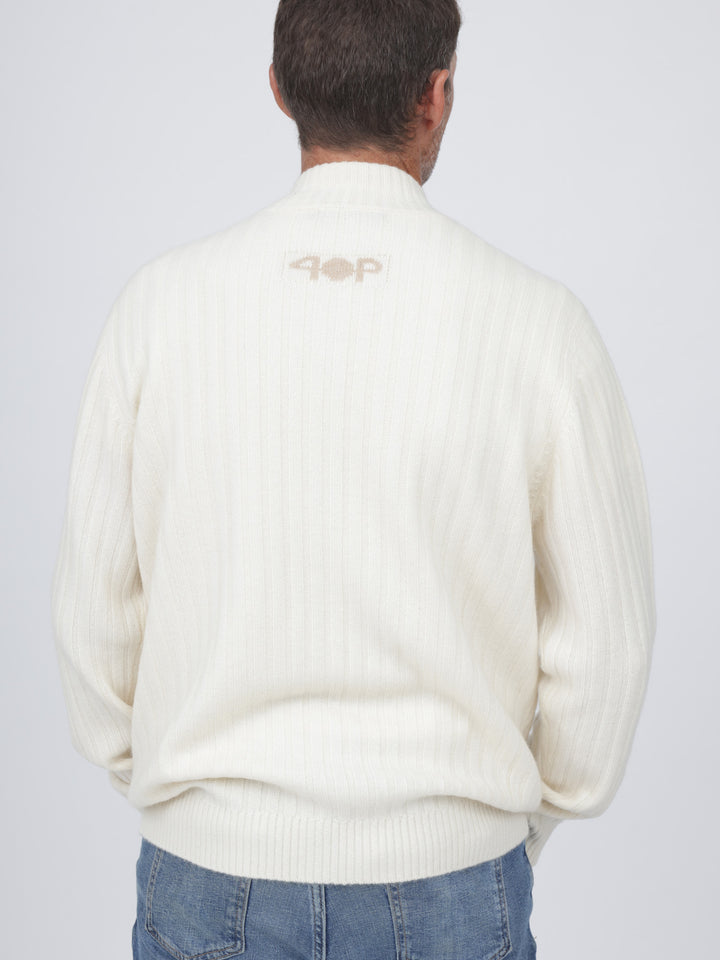 Men Cashmere Cardigan #PEARL