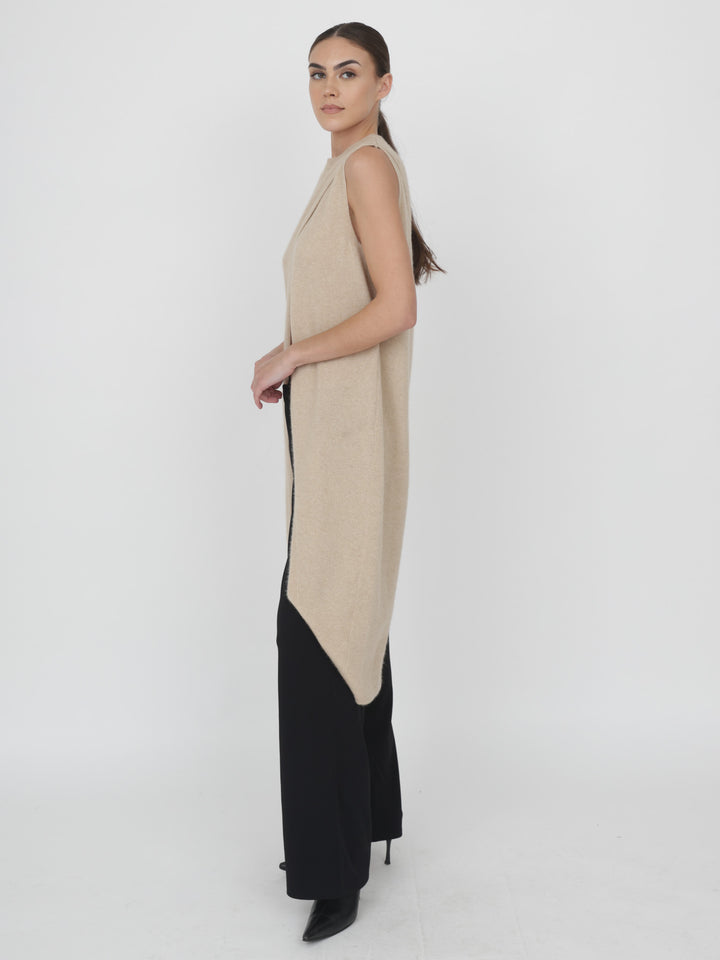Cashmere Sleeveless Tunic #OAT