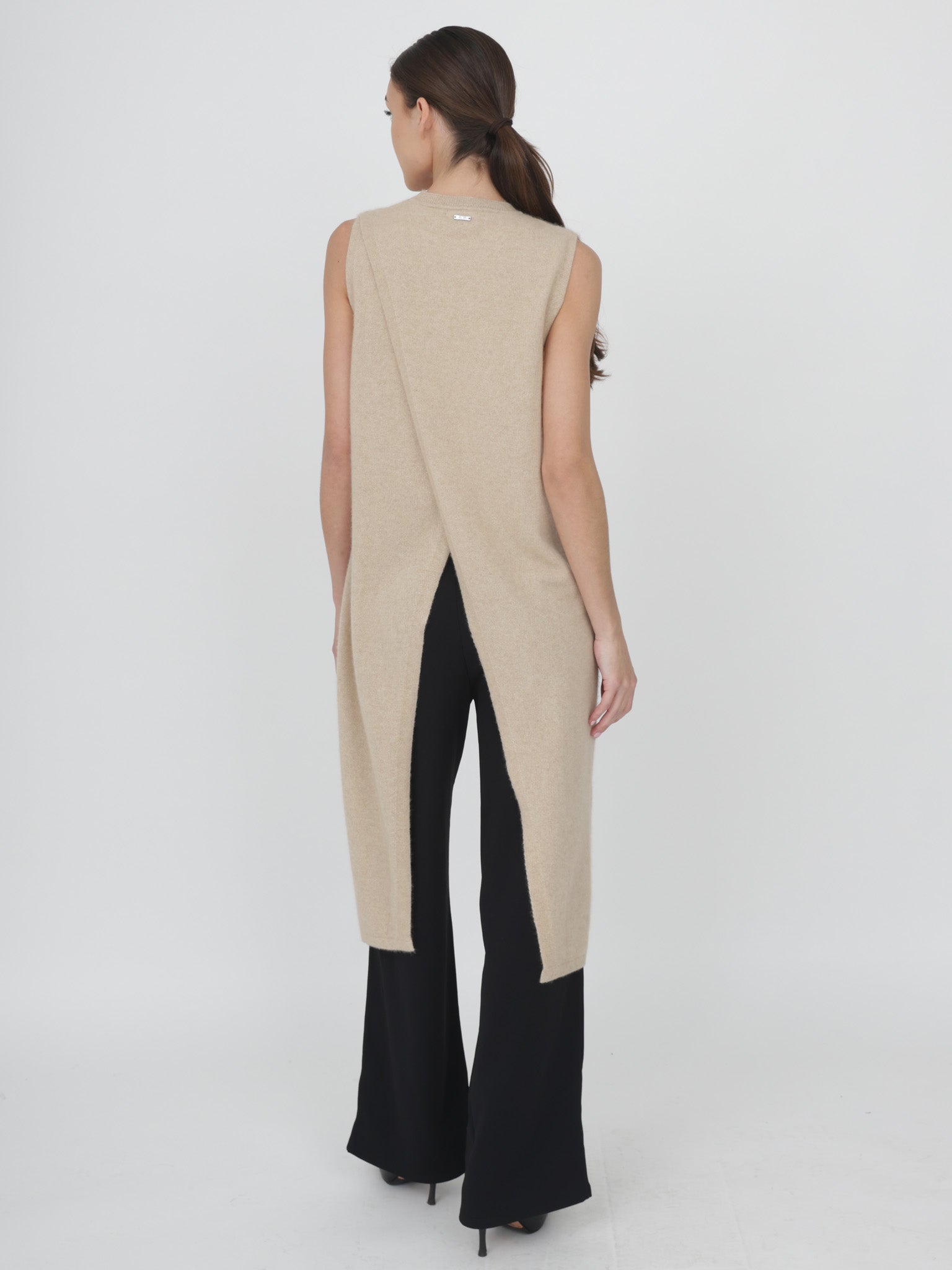 Cashmere Sleeveless Tunic