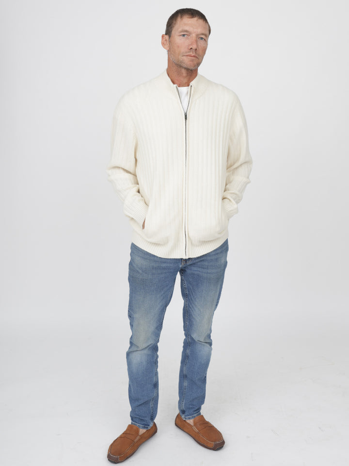 Men Cashmere Cardigan #PEARL