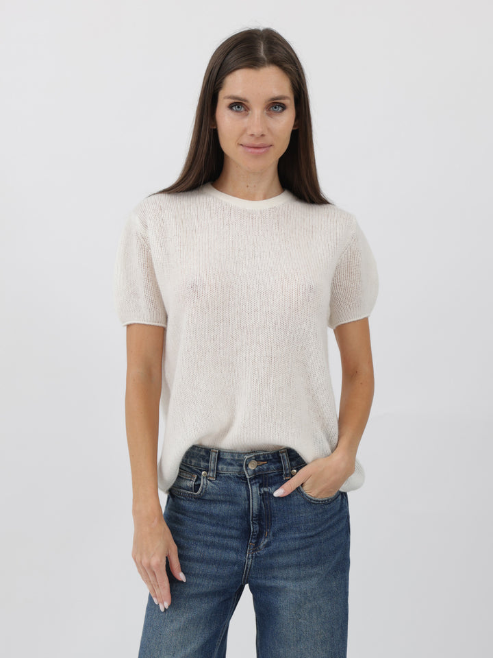 Ultra-Soft Cashmere -Shirt #PEARL
