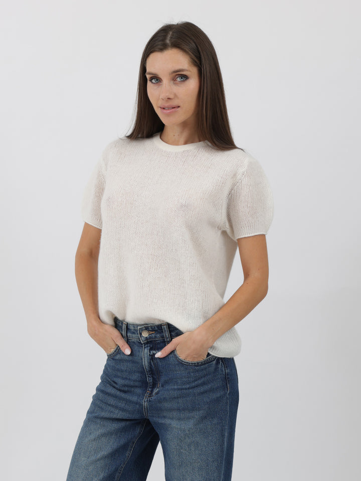 Ultra-Soft Cashmere -Shirt #PEARL
