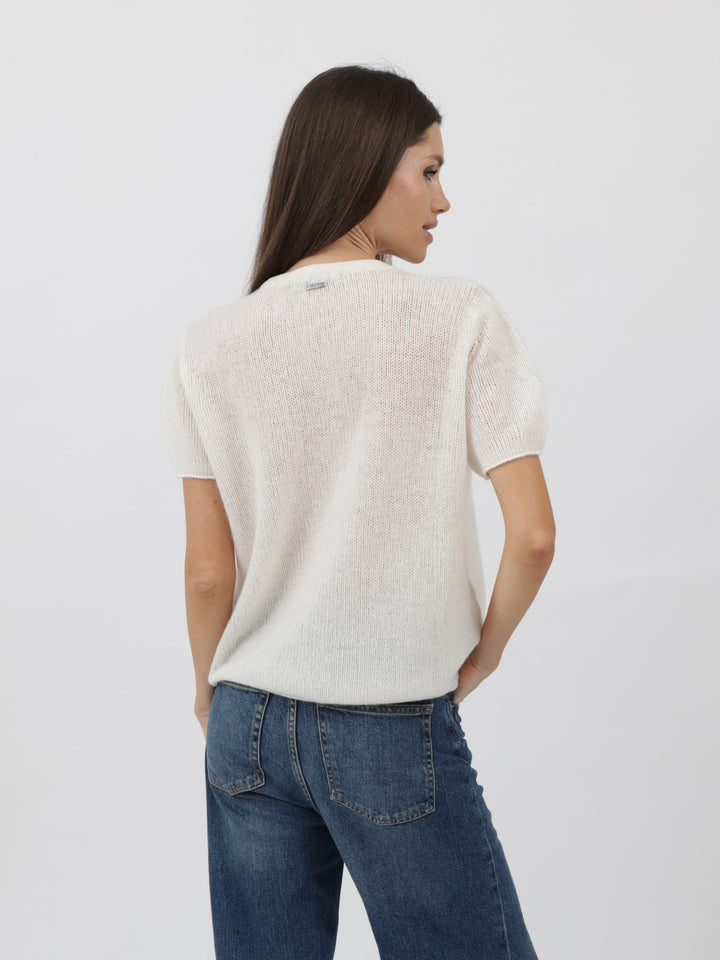 Ultra-Soft Cashmere -Shirt #PEARL