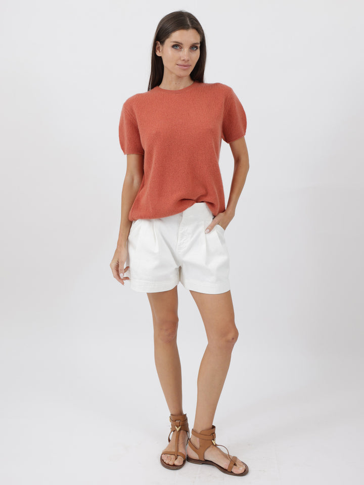 Ultra-Soft Cashmere -Shirt #CORAL