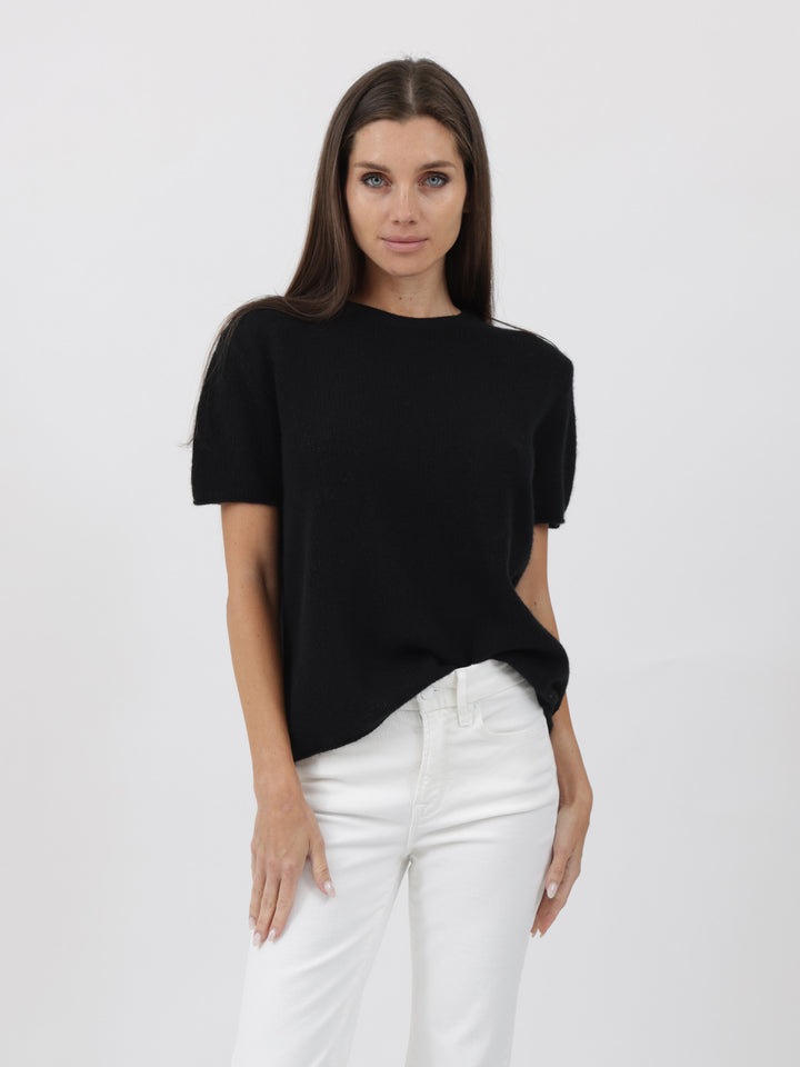 Ultra-Soft Cashmere -Shirt #BLACK