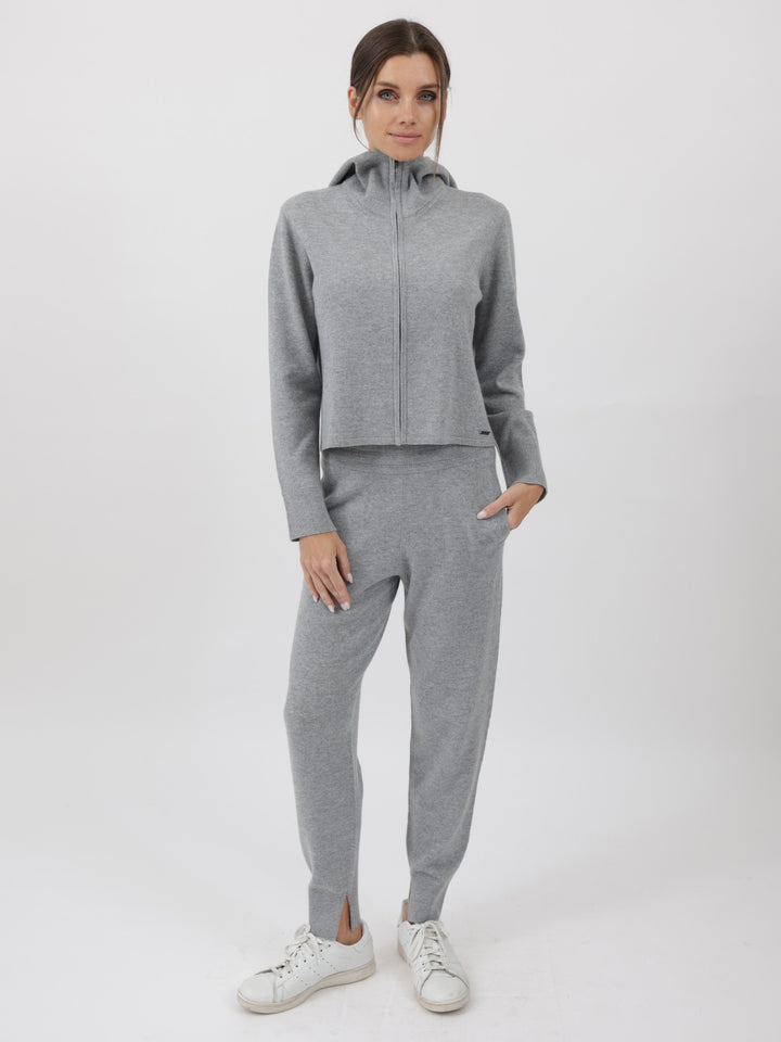 Light Weight Cashmere Jogger #SOFT GREY