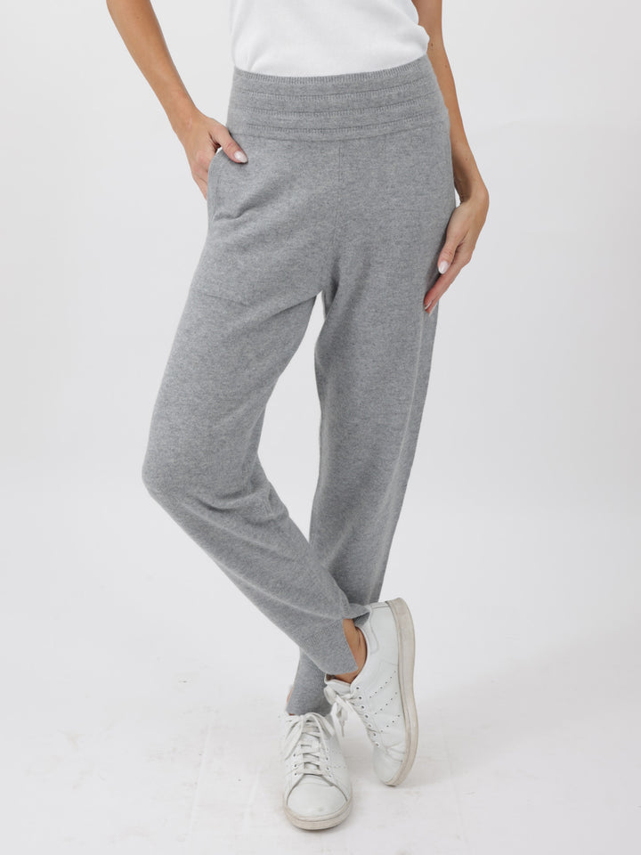 Light Weight Cashmere Jogger #SOFT GREY