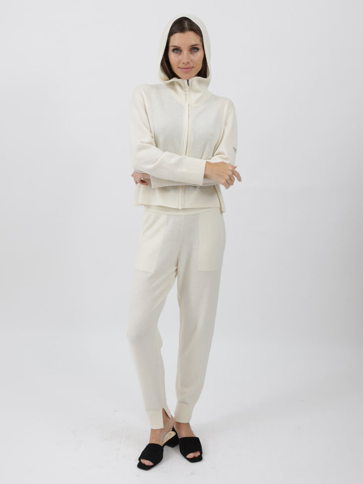 Light Weight Cashmere Jogger #PEARL