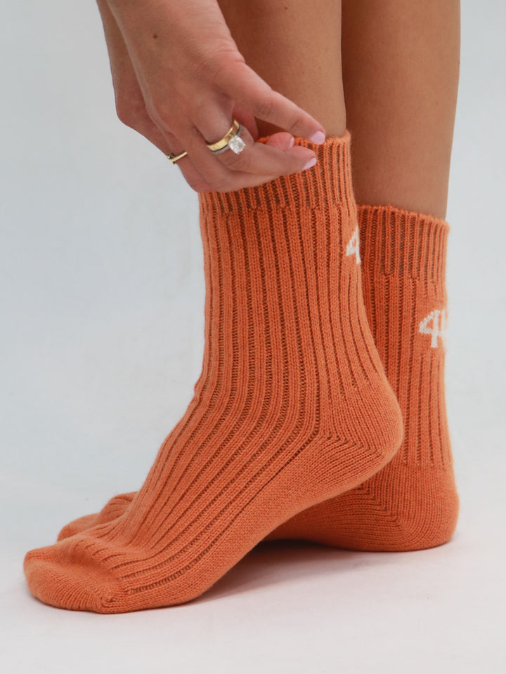 Cashmere Socks #CLEMENTINE