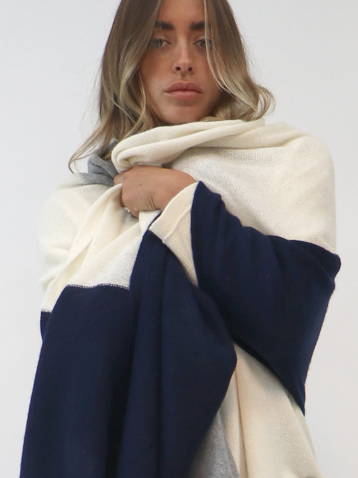 Cashmere Shawl #BLUE