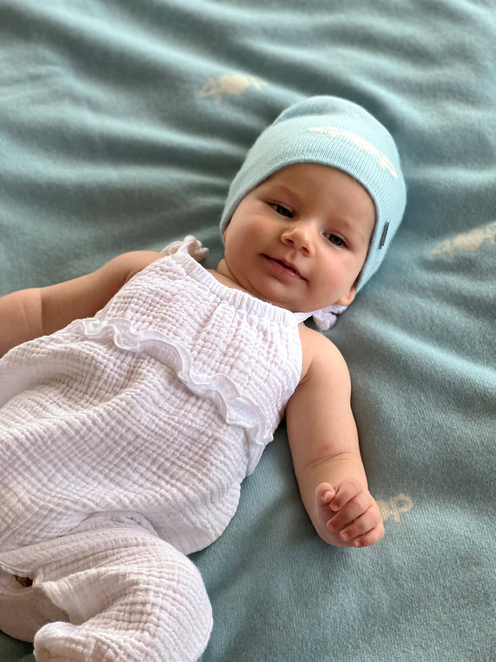 Cashmere Baby Blanket #SKY