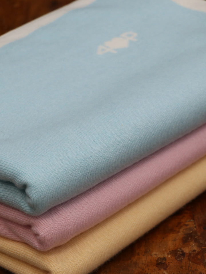 Cashmere Baby Blanket #SKY