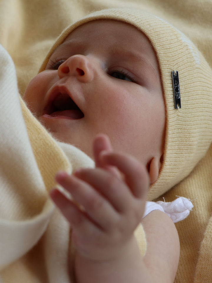 Cashmere Baby Blanket #BUBBLES