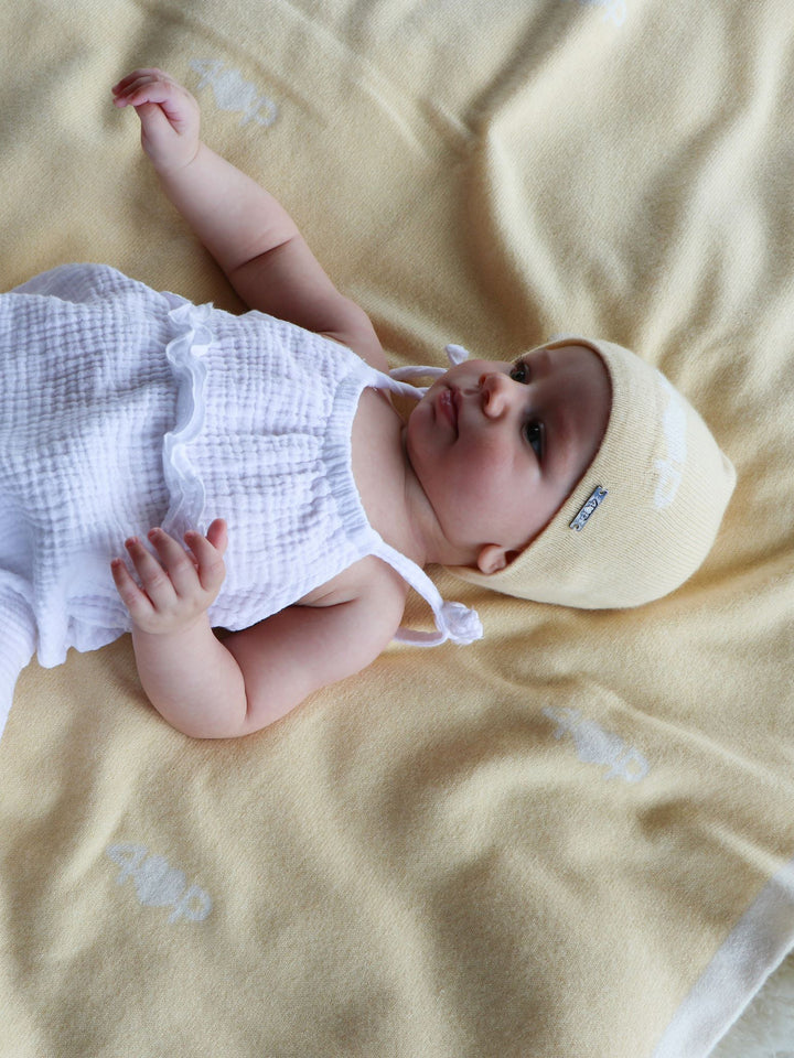 Cashmere Baby Hat #BUBBLES