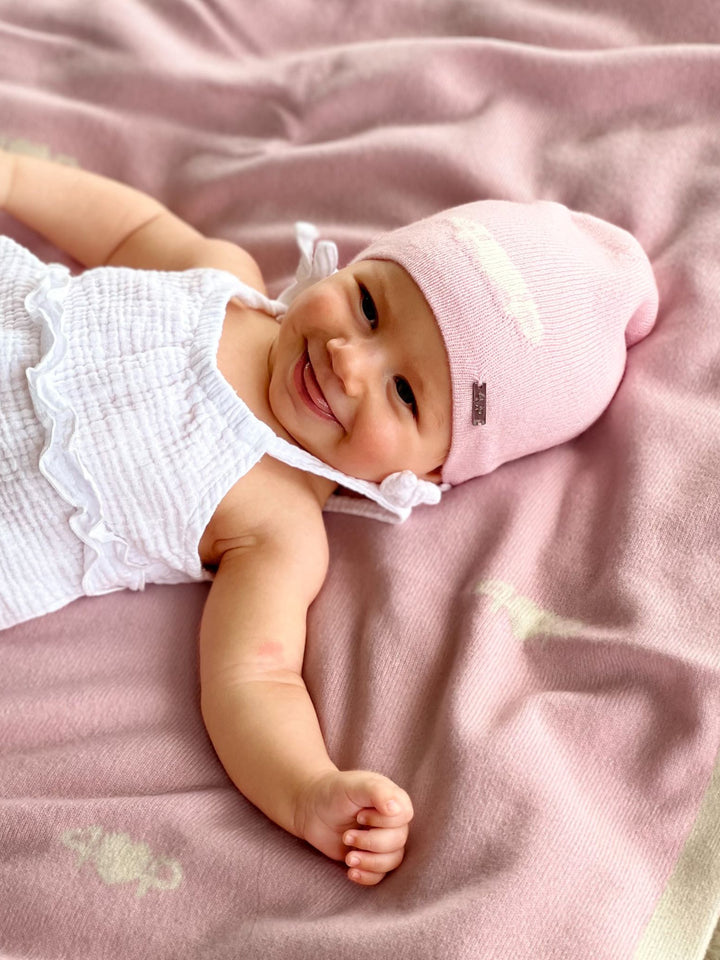 Cashmere Baby Blanket #PETAL