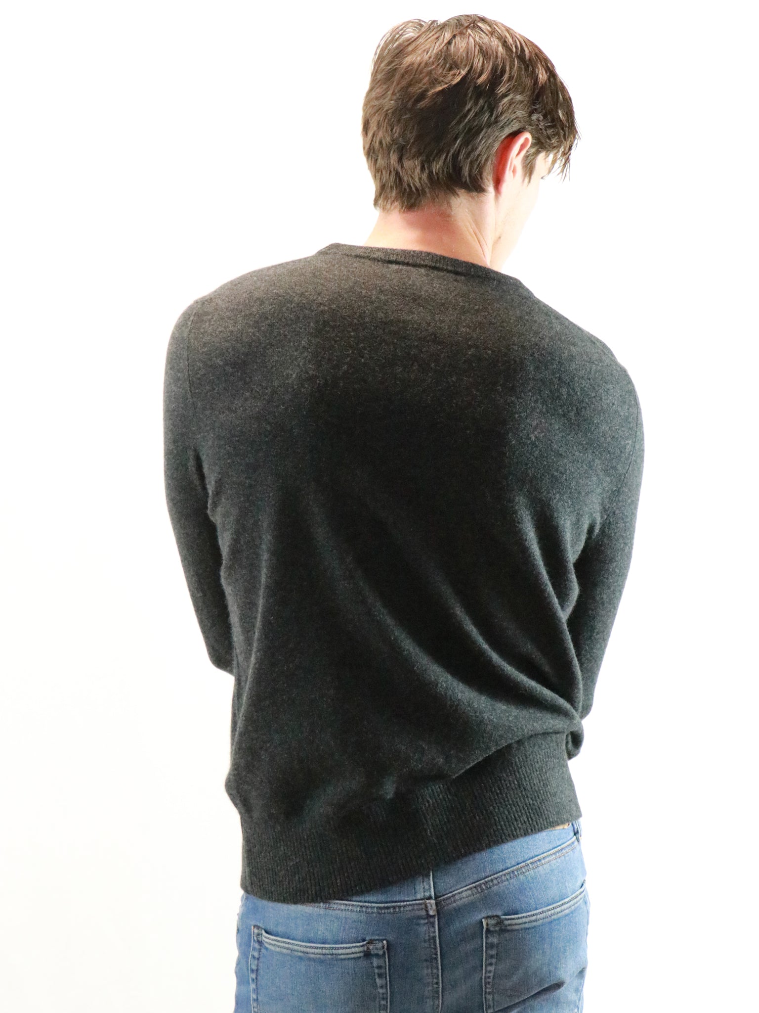 Men Cashmere Crewneck