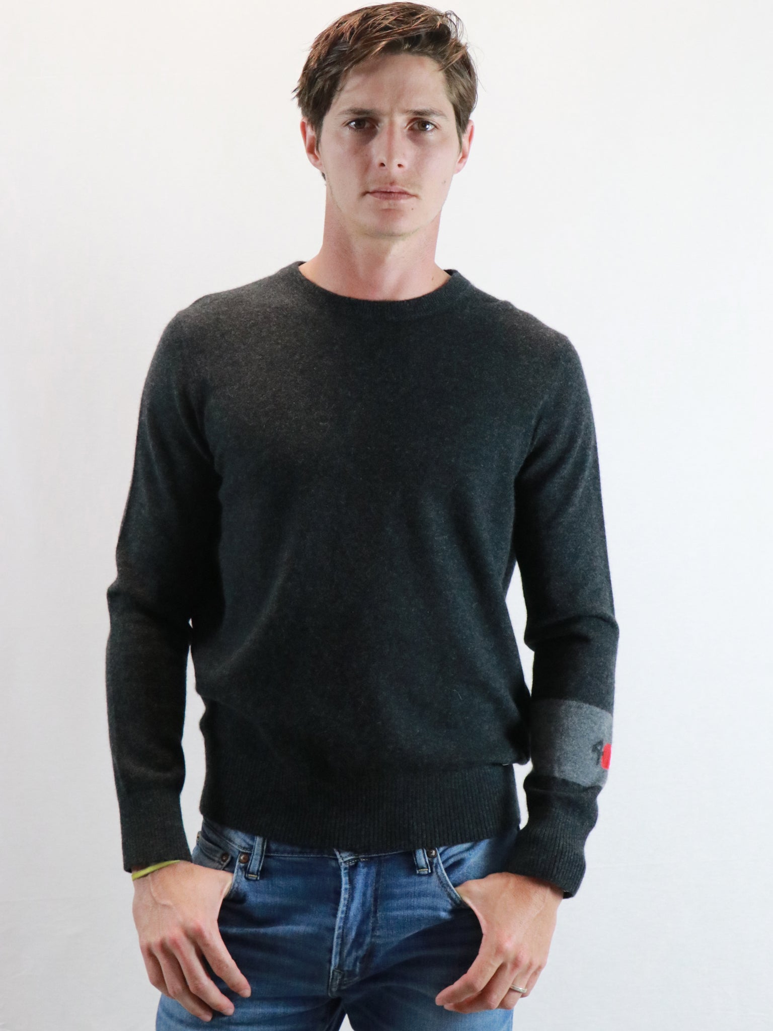 Men Cashmere Crewneck